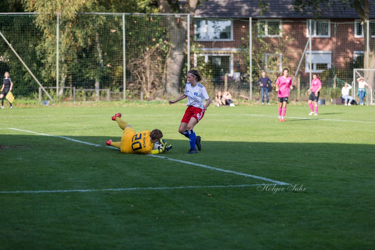 Bild 249 - wBJ HSV - SV Meppen : Ergebnis: 0:2